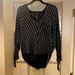 Free people low front high back shirt